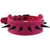 Black leather Choker Collar women Studded Rivet Collar Spiked  Necklace punk Chocker Gothic  Jewelry witch Accessories