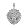 Bling Iced Out Necklace Micro Pave Cubic Zircon Lion Head Pendant for Men Women Gifts  Hip Hop Jewelry