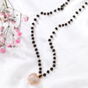 Bling Zirconia Love Heart Pendant Necklace for Women Kpop Gold Color Choker Beaded Chain Necklace Bridal Jewelry Gift 2022