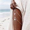 Bls-miracle Beach Bohemia Style Jewelry Gold Color Leg Chain For Women Sexy Statement Body Chains Accessories BN-32