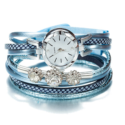 Fashion Lock Crystal Watch Bracelet Bracelet For Women Charm Bracelets & Bangles Vintage Pulseras Femme