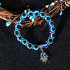 Blue Eyes Fatima Lucky Hand Bead Bracelet Women's Amulet Accessories Bracelet Accessories Party Jewelry