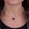 Blue Lapis necklace  Lapis Lazuli necklace  Gold Filled necklace