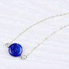 Blue Lapis necklace  Lapis Lazuli necklace  Gold Filled necklace