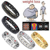 Body Slimming Weight Loss Bracelet Anti-Fatigue Healing Hematite Beads Stretch Bracelet Magnetic Therapy Bead Wrist Bracelets