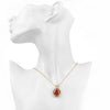 Bodybuilding Zircon Inl 925 Sterling Silver Necklace for Women Pendant Multi Colors 925 Sterling Silver Box Chain Fine Jewelry