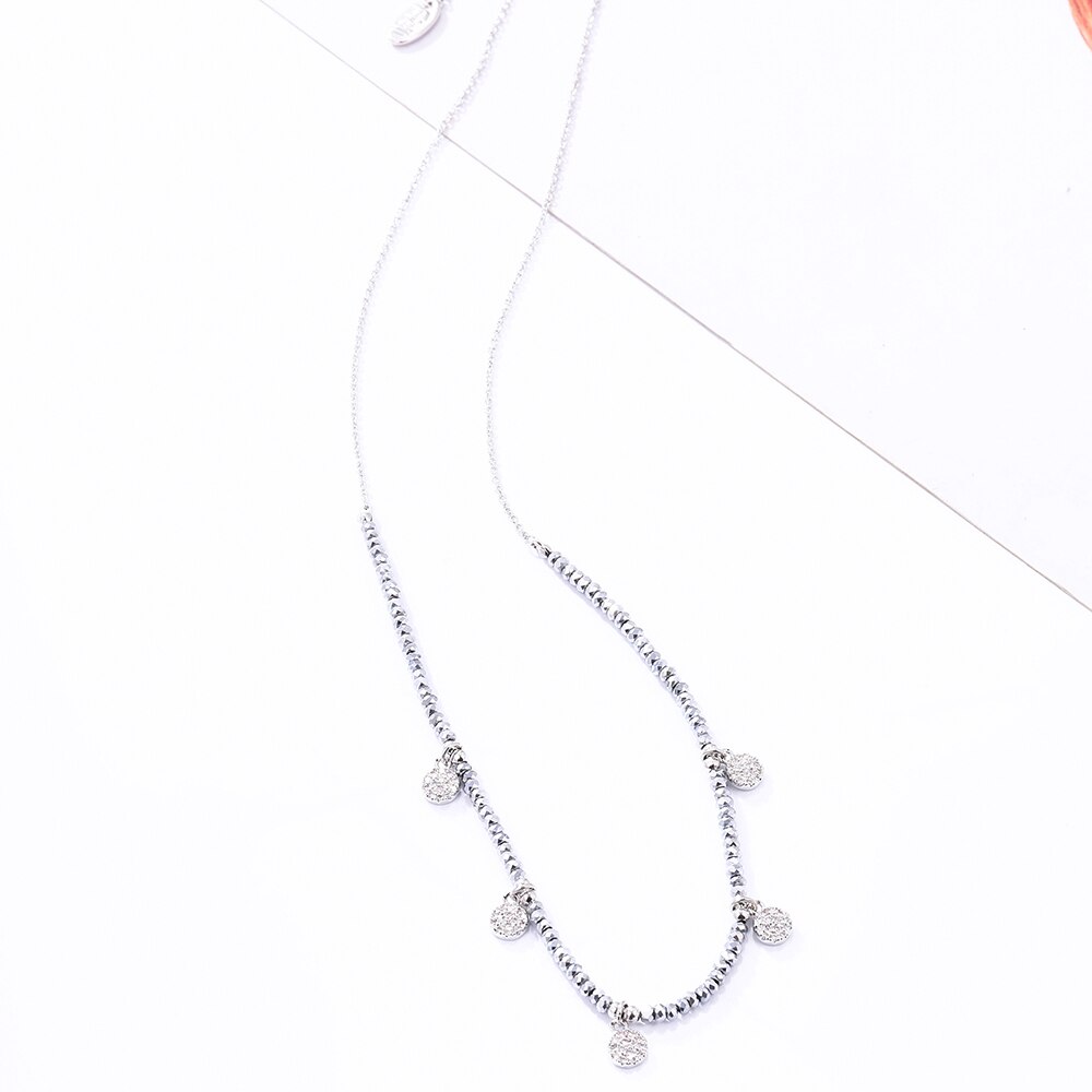 Bohemia Colorful Necklaces For Women Beaded Chain Charm Chokers Jewelry 2022 Design Necklace Friend Gifts