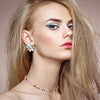 Bohemia Colorful Rice Beads Strand Necklaces For Women Teens Girls Adjustable Clavicle Choker Necklace Trendy Beach Jewelry