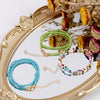 Bohemia Colorful Rice Beads Strand Necklaces For Women Teens Girls Adjustable Clavicle Choker Necklace Trendy Beach Jewelry