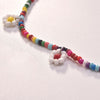 Bohemia Flower Beaded Necklace For Women Boho Vintage Charm Bead Chain Necklaces Women&#39;s Simple Party Choker Jewelry Set