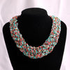 Bohemia Necklace For Women Brand Exaggerated  Multilayer Beads Statement Choker Chunky Necklace