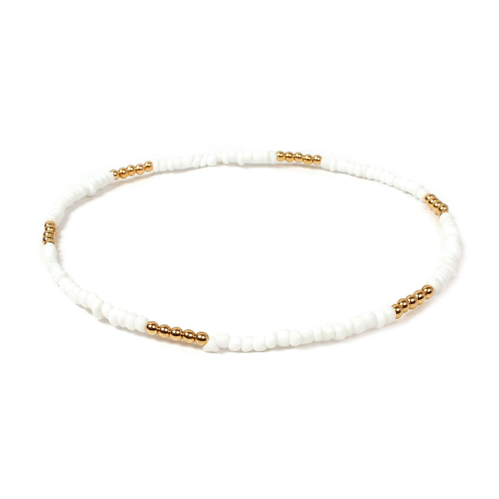 Bohemia Style Small Glass Beaded Necklace Multicolor Short Chokers Charm Necklaces Sweet Neck Jewelry For Women Girls 40cm Long