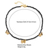 Bohemian Butterfly Choker Necklace For Women Gold Color Black White Resin Bead Necklace Boho Beach Jewelry Party Gift Collares