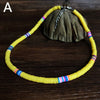 Bohemian Colorful Clay Choker Necklace For Women Girls Boho Rainbow Polymer Clay Beads Adjustable Collar Femme Jewelry 2021