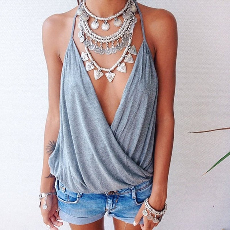 Bohemian Ethnic Antalya Yonca Silver Turkish Gypsy Boho Coachella Beach Choker Bib Coin tassel Collar Necklace For Women Jewelry