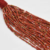 Bohemian Ethnic Style Brown Rice Bead Beaded Multi-Layer Necklace African Tribe Dark Complexion Sexy Necklace Jewelry
