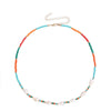 Bohemian Handmade Acrylic Seed Bead Choker Letter Pendant Chain Necklace for Women Girl Wedding Party Jewelry Gift