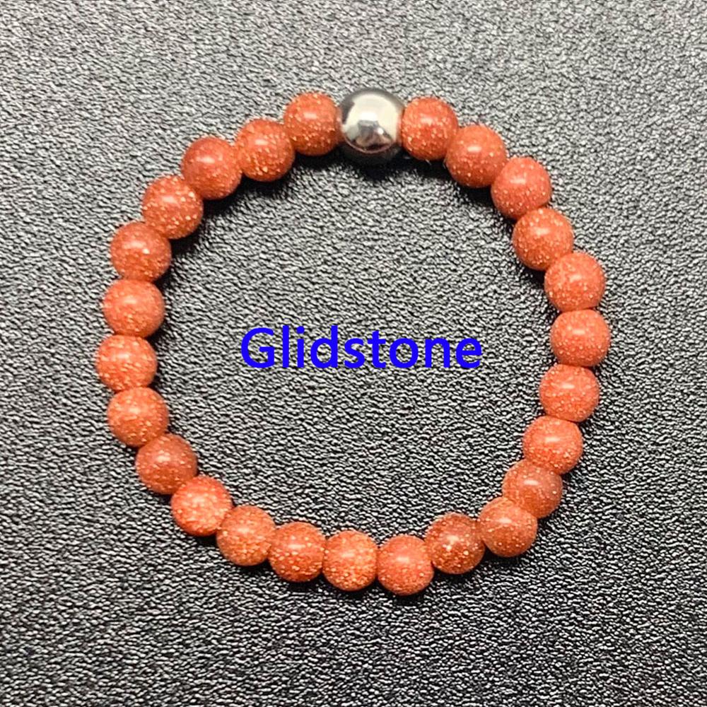 Bohemian Handmade Natural Stone Rings Women with Stainless Steel Bead Multi Color Stretch Rope Party Gifts Ring Adjustable 2020