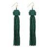 Bohemian Handmade Weave Drop Earrings Fashion Long Tassel Earrings for Women Statement Fringing Jewelry valentines day gift