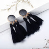 Bohemian Long Tassel Earrings For Women 2020 Fashion Jewelry Gold Color Pendientes Fringe Dangle Earrings Female Wedding Gift
