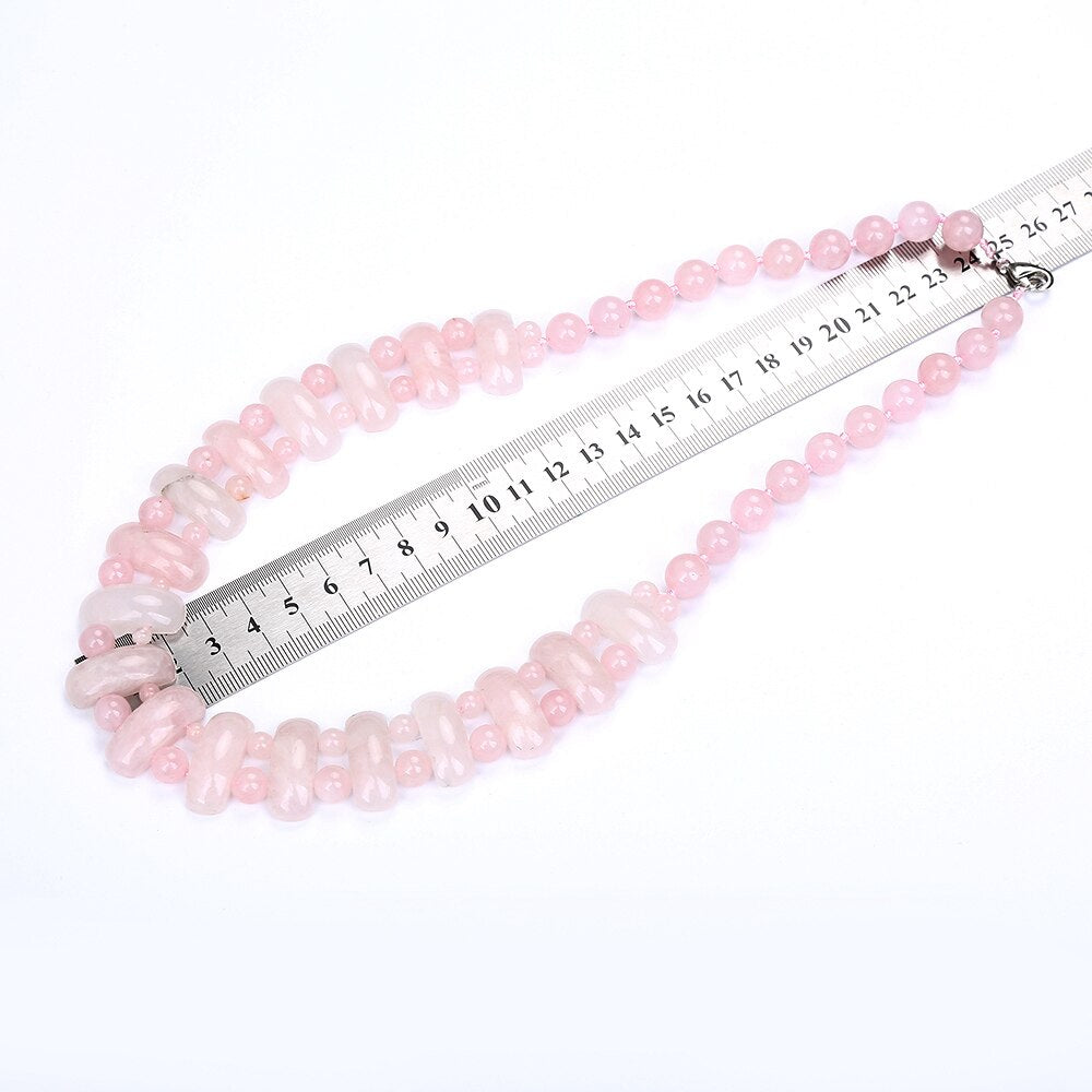 Bohemian Maxi Necklace Women Brazil Natural Stone Beads Chain Resin Vintage Statement Choker Necklace Pendant Jewellery Fashion