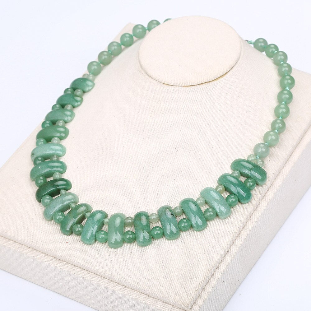 Bohemian Maxi Necklace Women Brazil Natural Stone Beads Chain Resin Vintage Statement Choker Necklace Pendant Jewellery Fashion