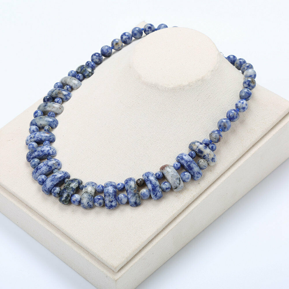 Bohemian Maxi Necklace Women Brazil Natural Stone Beads Chain Resin Vintage Statement Choker Necklace Pendant Jewellery Fashion