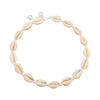 Bohemian Natural Seashell Rope Chain Necklace for Men and Women Conch Choker Collar Necklace Shell Short Choker Jewelry Gifts
