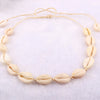 Bohemian Natural Shell Necklace for Women Cowrie Charm Conch Seashell Collar Choker Beach Boho Summer Necklaces Jewelry Collares