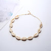 Bohemian Women Rope Chain Natural Seashell Choker Necklace Collar Necklaces Shell Chokers for Girl Gift Boho Jewelry