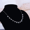 Bohemian Silver Color  Zircon Beads Necklaces For Women Gift Charm Necklaces 2021 Collar Jewelry