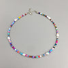 Bohemian Retro Ladies Colorful Beaded Irregular Pearl Necklace Creative Clavicle Chain Pearl Party Necklace Jewelry