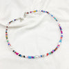 Bohemian Retro Ladies Colorful Beaded Irregular Pearl Necklace Creative Clavicle Chain Pearl Party Necklace Jewelry