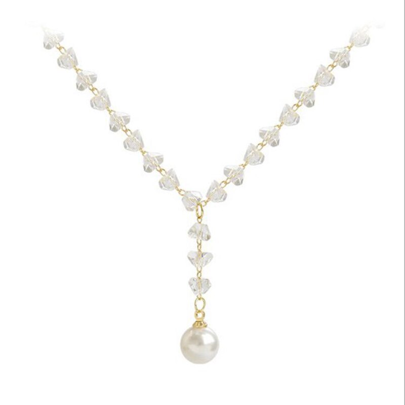 Bohemian Short String Beaded Clavicle Chain Necklace For Women Pendant Korean Style Chokers 2022 Trendy Beach Jewelry Chain