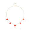 Bohemian Trendy Daisy Flower Seed Bead Choker Pendant Chain Necklace for Women Girl Wedding Party Jewelry Gift