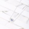 Bohemian Turkish Evil Eye Pendant Necklace Clavicle Chain Choker Necklace for Women Trend Jewelry 2022 Femme Collares