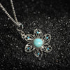 Bohemian Vintage Crystal Butterfly/Flower/Hollow Tree/Heart Shape Pendant Silver Chain Necklace Fashion Women Jewelry