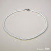 Bohemian Vintage Round Shape Pearls Choker 4MM /6MM/8MM /10MM /12MM Handmade DIY Pearl Beaded Wedding Party Statement Necklace