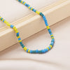 Boho Chic Seed Beads Necklace Women Colorful Neck Chain Bohemian Black Choker Necklaces Jewelry Charms Party Gift 2022
