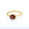 Boho Cubic Zirconia Rings For Women Zircon Stainless Steel Gold Color Ring Aesthetic Jewelry Wedding Band Couple Gift anillos