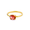 Boho Cubic Zirconia Rings For Women Zircon Stainless Steel Gold Color Ring Aesthetic Jewelry Wedding Band Couple Gift anillos
