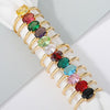 Boho Cubic Zirconia Rings For Women Zircon Stainless Steel Gold Color Ring Aesthetic Jewelry Wedding Band Couple Gift anillos