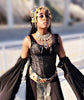 Boho Ethnic Big Bib Maxi Choker Necklaces Women Jewellery Indian Vintage Statement Crystal Rhinestone Large Collar Necklace Girl