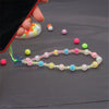Boho Flower Smile Cell Phone Accessory Straps Bracelet Mobile Phone Soft Clay Hanging Chain for Woman Ornament Random Color