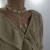 Boho Hawaii Handmad Beach Shell Conch Choker Necklace Women Summer Beach Jewelry