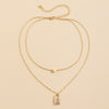 Boho Heart-shaped Padlock Long Pendant Chain Necklace Lady Vintage Gold Metal Glamour Couple Necklaces Girl Jewelry Gift