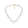 Boho Imitation Pearl Choker Necklaces Women Statement Handmade Short Clavicle Chain Necklaces Collar Women Jewelry