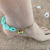 Boho Jewelry Shell Beads Starfish Anklets for Women Beach Anklet Leg Bracelet Handmade Bohemian Foot Chain Gift