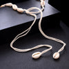 Boho Sea Shells Choker Necklace Women Natural Shells Jewelry Summer Beach Tie Collar Chocker Simple Neckless for Woman Girl