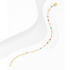 Boho Stainless Steel Bracelets for Women Cute Enamel Bracelet Jewelry Gold Color Link Chain Bracelet Femme Mujer Pulsera